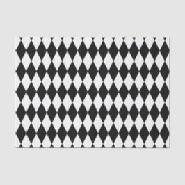 カスタムな道化師の黒ダイヤのティッシュペーパー 薄葉紙