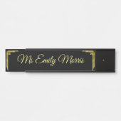 カスタムな部屋のドアの名前のプラク サインプレート (正面)