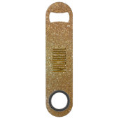 カスタムな金ゴールドの一見の速度の栓抜き スピード栓抜き (裏面)