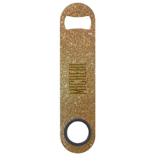 カスタムな金ゴールドの一見の速度の栓抜き スピード栓抜き (正面)