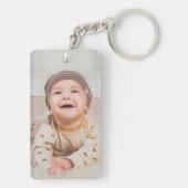 カスタムな長方形Keychain (あなた自身のイメージを加えて下さい) キーホルダー (裏面)