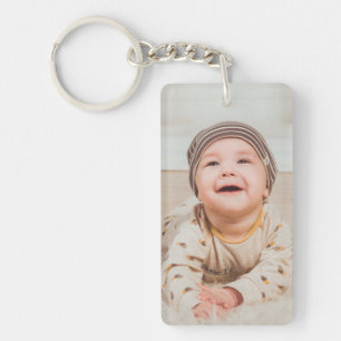 カスタムな長方形Keychain (あなた自身のイメージを加えて下さい) キーホルダー