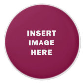 カスタムな陶磁器のノブのテンプレートはあなた専有物を作ります セラミックノブ (正面)