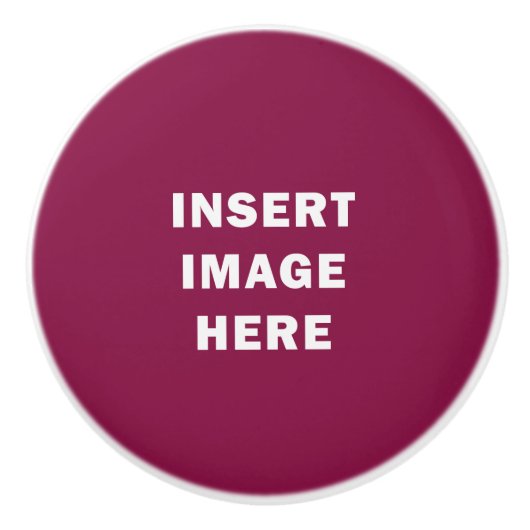 カスタムな陶磁器のノブのテンプレートはあなた専有物を作ります セラミックノブ (正面)