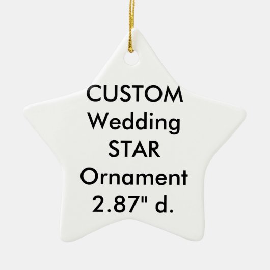 カスタムな陶磁器の星のぶら下がったなオーナメントの装飾 セラミックオーナメント (正面)