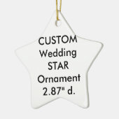 カスタムな陶磁器の星のぶら下がったなオーナメントの装飾 セラミックオーナメント (左)