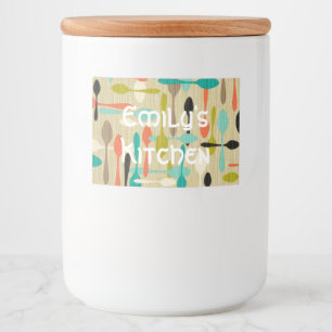 カスタムな食糧容器のラベル フードラベル