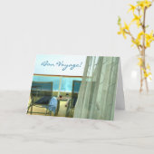 カスタムな餞別カードの上でよい カード (黄色い花)