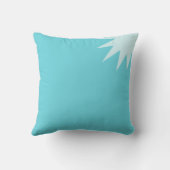 カスタムな鮫のJawsomeのかわいい男の子 クッション (裏面)