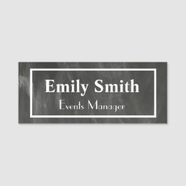 カスタムな黒板の磁気名前入りの記章 名札