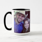 カスタムな黒15のozの信号器のFaryの物語ZAZZ_IT マグカップ (左)