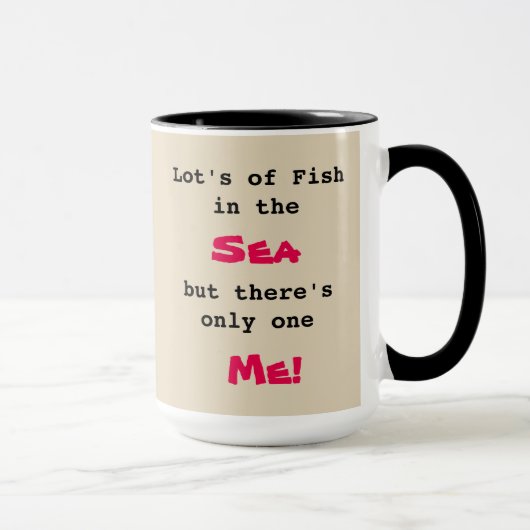 カスタムな黒15 ZAZZ_ITによるozの信号器の魚98のマグ マグカップ (右)