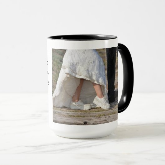 カスタムな黒ZAZZ_ITによる15のozの信号器のマグLove1 マグカップ (正面右)