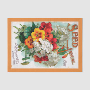 カスタムな10lbティッシュペーパー、幸せな種 薄葉紙