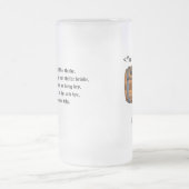 [カスタムな]ビール処分のマグ フロストグラスビールジョッキ (中央)