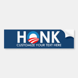 カスタムなANTI-OBAMAのバンパーステッカー バンパーステッカー