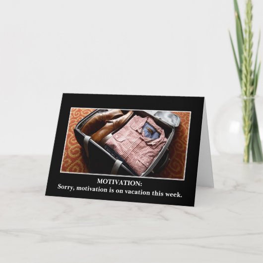 カスタムなdemotivationalのギフトを作成して下さい カード (正面)