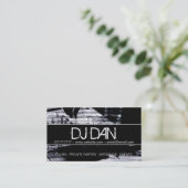 カスタムなDJの名刺 名刺 (スタンド正面)