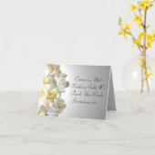 カスタムなgardeniaの花のnotecards カード (黄色い花)