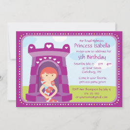 カスタムなHRHのプリンセスの誕生会 招待状