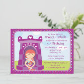 カスタムなHRHのプリンセスの誕生会 招待状 (スタンド正面)