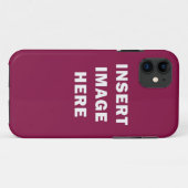 カスタムなiPhoneは5 5S場合のテンプレートDIYを細くします Case-Mate iPhoneケース (裏面(横))