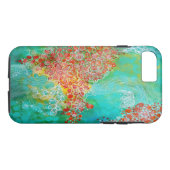 カスタムなiPhone 7の場合の堅い場合-ささやき Case-Mate iPhoneケース (裏面(横))