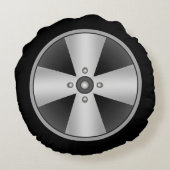 カスタムなMagの車輪 ラウンドクッション (裏面)