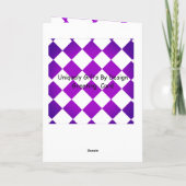 カスタムなOoohは、私をジンジャーブレッドマン食べません シーズンカード (裏面)