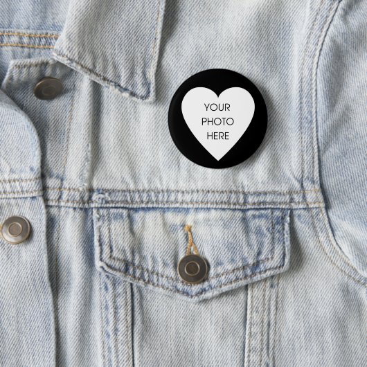 カスタムなScribbleprintのハートのボーダー… -カスタマイズ 缶バッジ (インサイチュ)