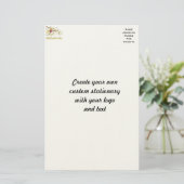 カスタムなStaionary 便箋 (スタンド正面)