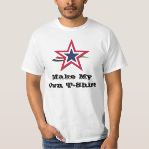 カスタムなTシャツ: あなた自身のワイシャツを、今ここに設計して下さい Tシャツ