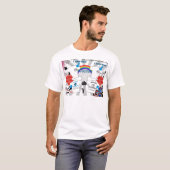 カスタムなTシャツ-スクリーン印刷-昇華を熱して下さい Tシャツ (正面フル)