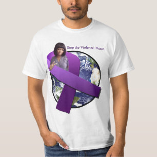 カスタムなTシャツ(家庭内暴力の防止) Tシャツ
