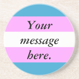 カスタムなTRANSの旗 コースター