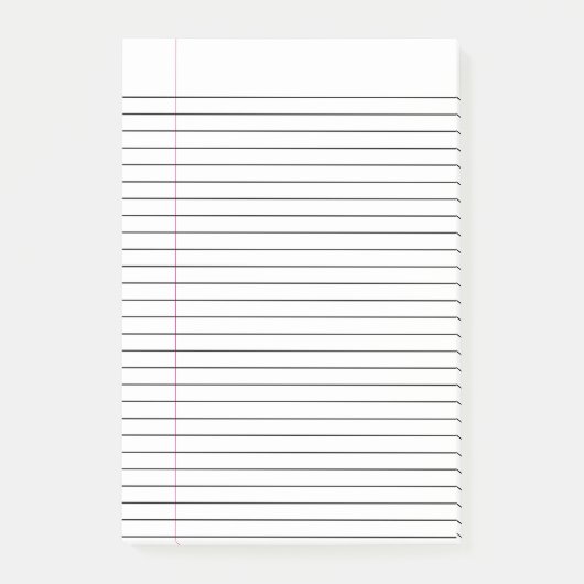 カスタムによって並べられるノートの紙の付箋 ポストイット (正面)