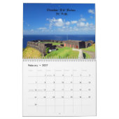 カスタムによって印刷されるカレンダーのカリブ島 カレンダー (2月 2027)