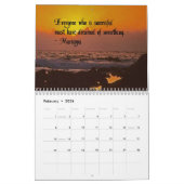 カスタムによって印刷されるカレンダーのネイティブアメリカンIndina カレンダー (2月 2026)