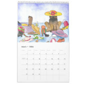 カスタムによって印刷されるカレンダー カレンダー (3月 2026)