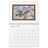 カスタムによって印刷されるカレンダー カレンダー (2月 2026)