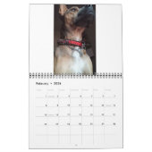 カスタムによって印刷されるカレンダー カレンダー (2月 2026)