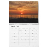 カスタムによって印刷されるカレンダー カレンダー (2月 2027)