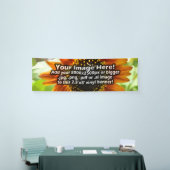 カスタムによって印刷されるビニールのフルカラーの印刷広く8' 横断幕 (トレードショー)