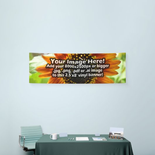 カスタムによって印刷されるビニールのフルカラーの印刷広く8' 横断幕 (トレードショー)
