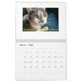 カスタムによって印刷される猫のカレンダー カレンダー (2月 2026)