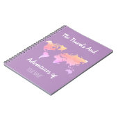 カスタムによって旅行インスパイアノート ノートブック (左側)