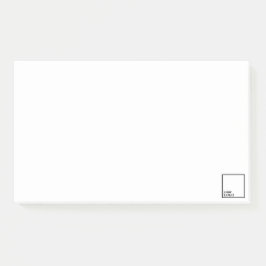 カスタムによって決め付けられるジャンボポスト・イット10" x6 " ポストイット