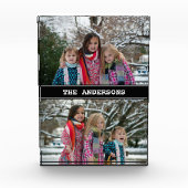 カスタムによって示されるBlack 2写真のコラージュの写真のブロック フォトブロック (正面)