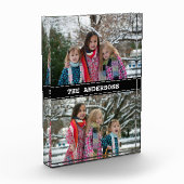 カスタムによって示されるBlack 2写真のコラージュの写真のブロック フォトブロック (左)