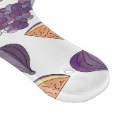 カスタムのイチジクとブドウ カッティングボード (角)